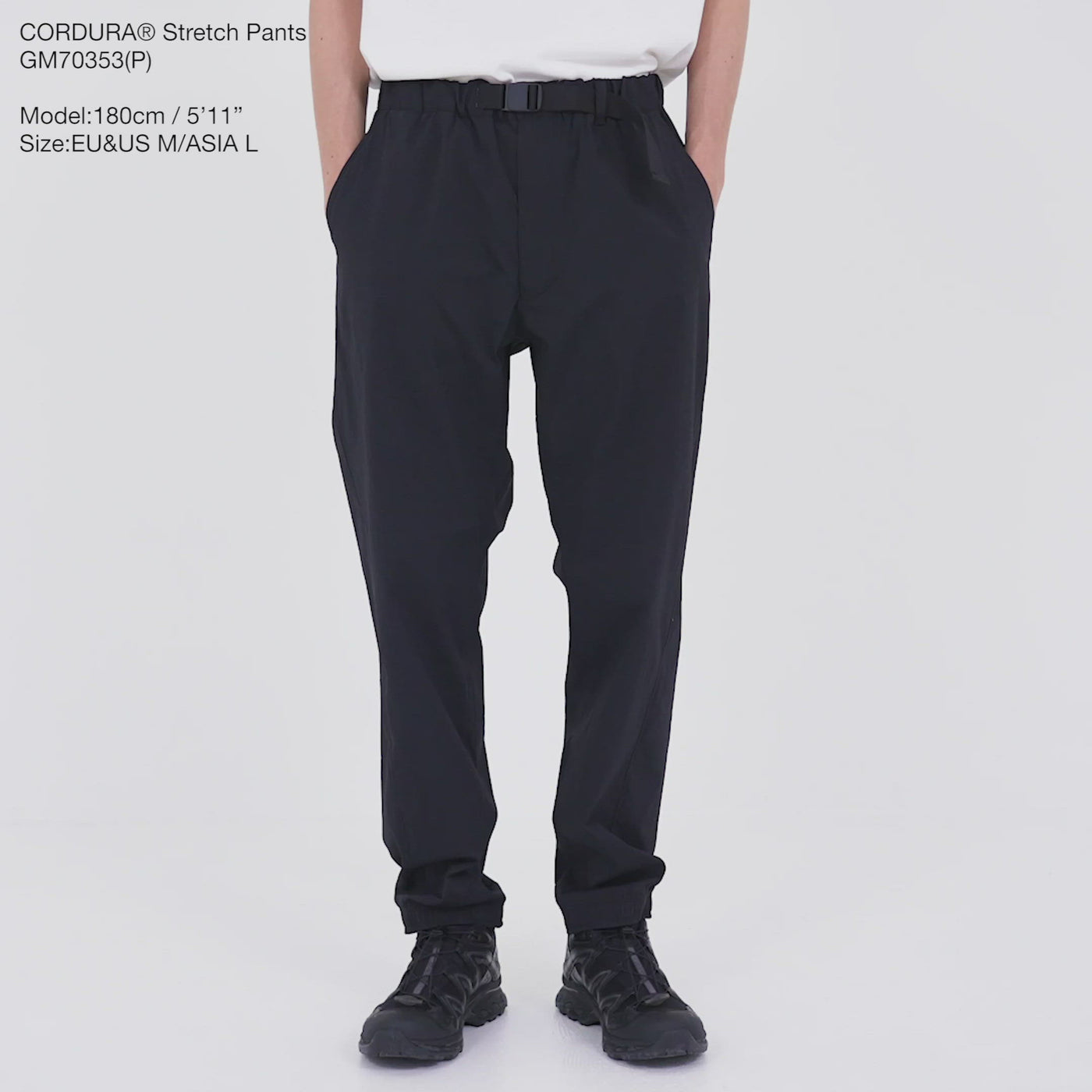 美品】 OVY Stretch Cordura CORDURA Nylon Stretch Pants Easy Pants