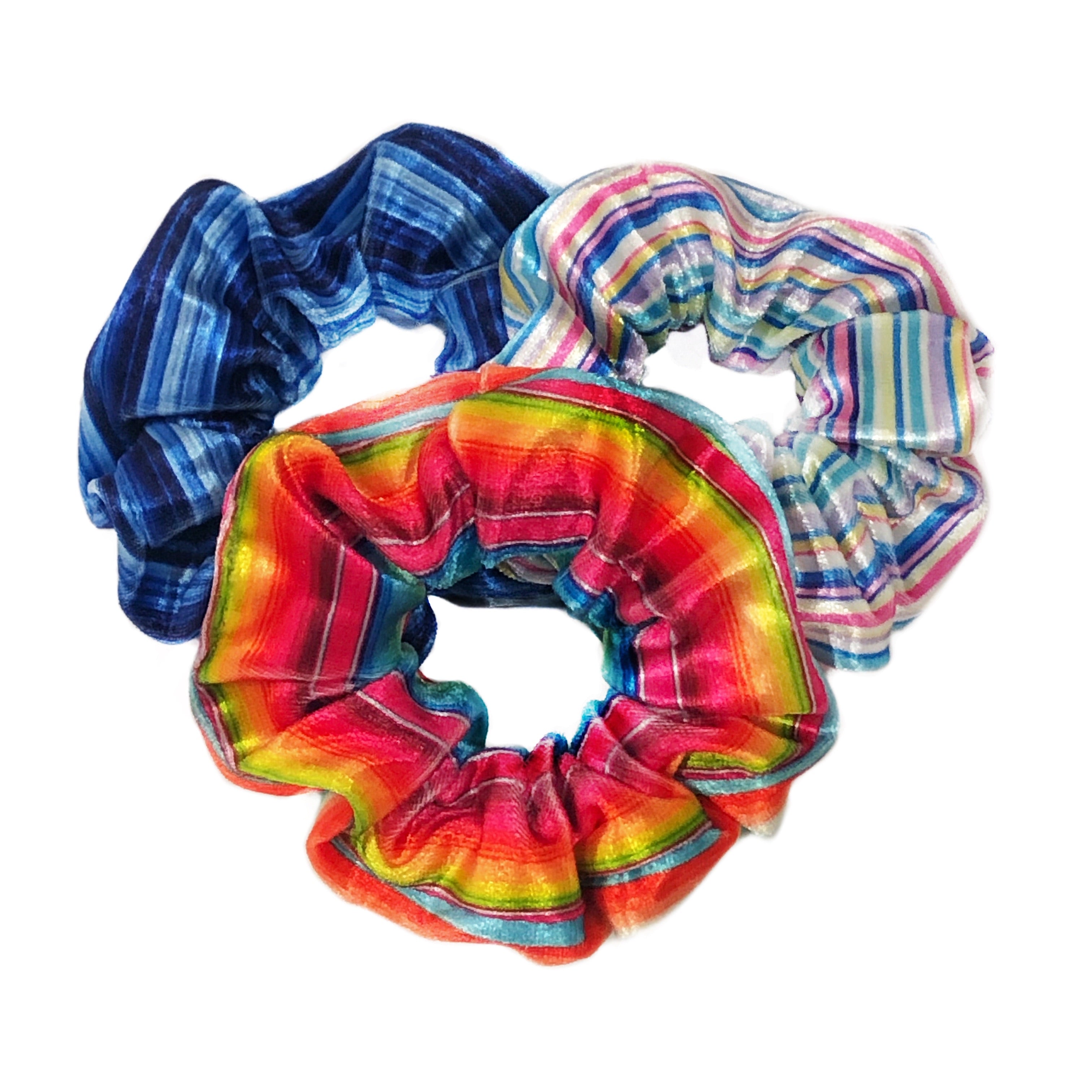 Sarape Scrunchies