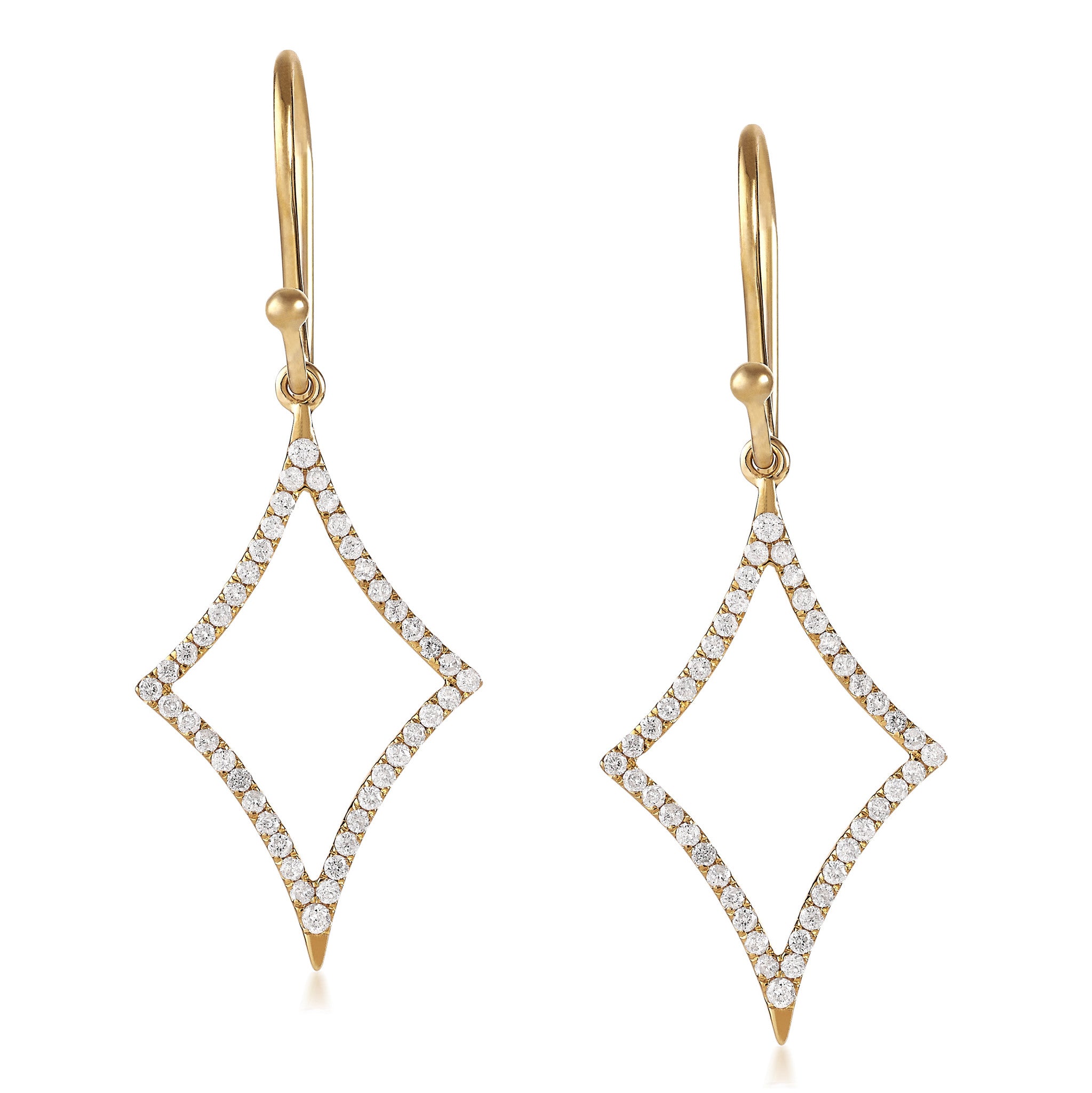 North Star Diamond Earrings