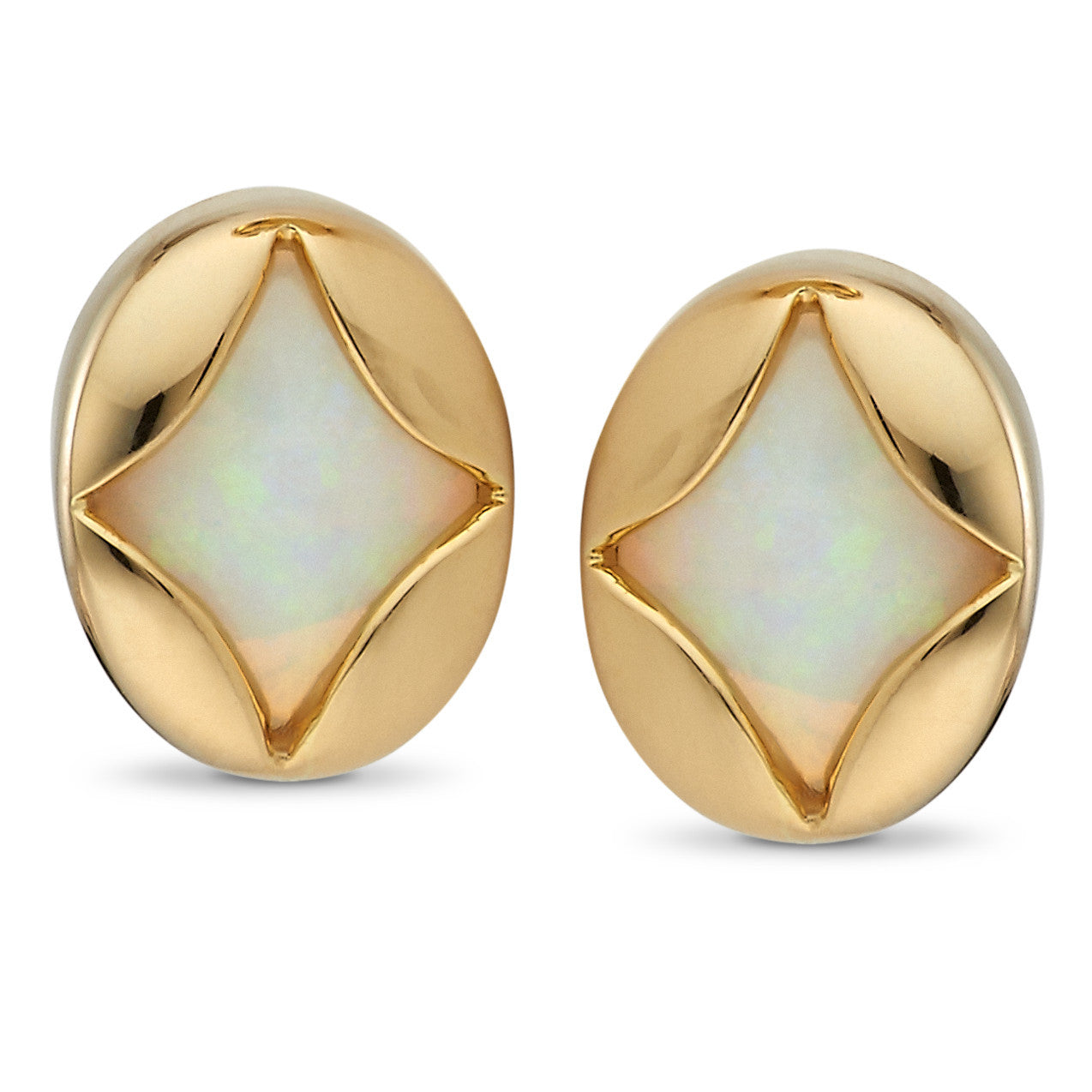 Opal Polaris Stud Earrings