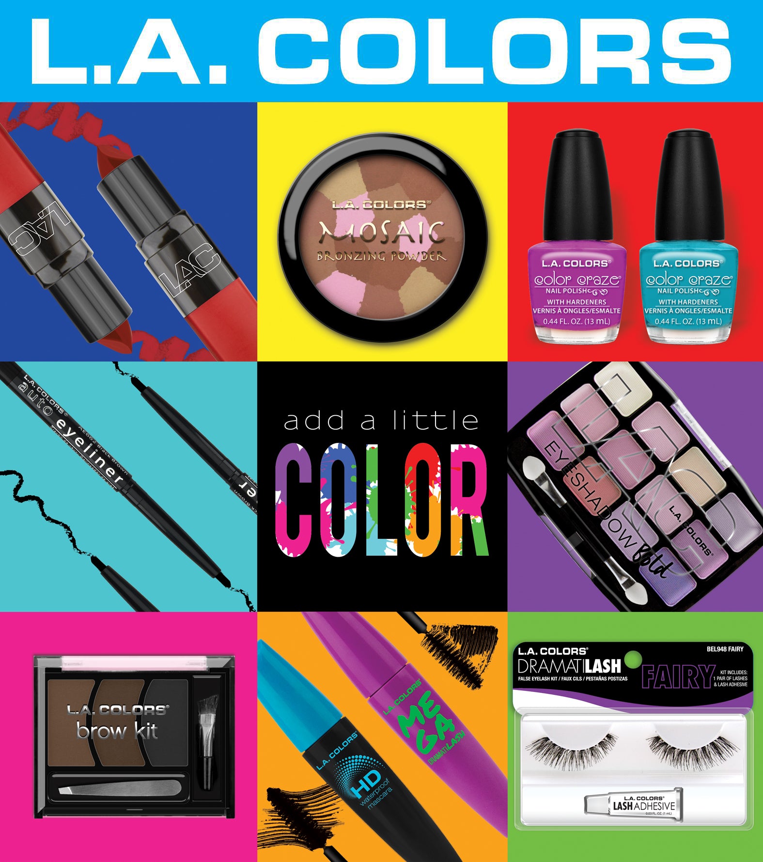 LA Colors, LA Colors Makeup