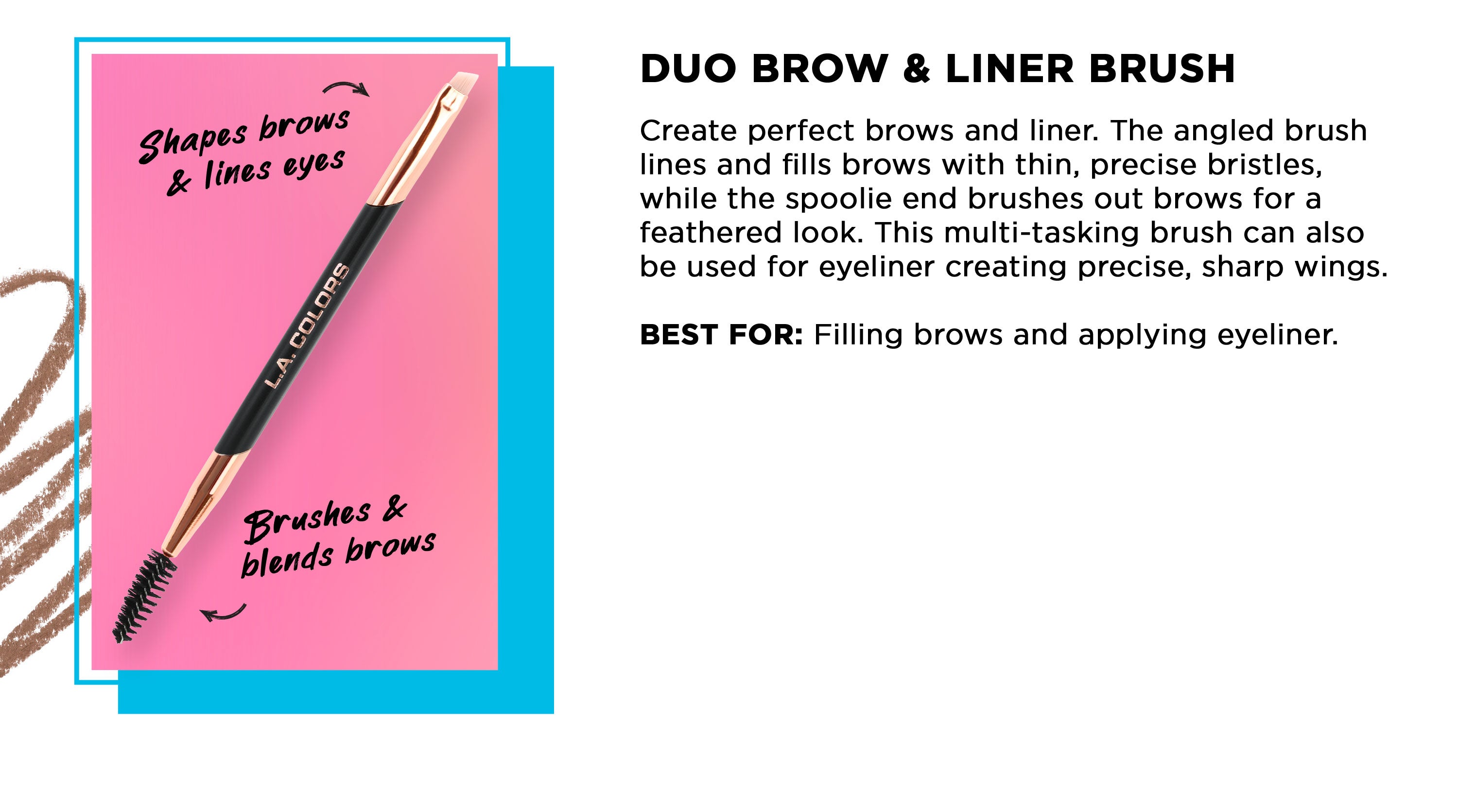 Duo Brow & Liner Brush