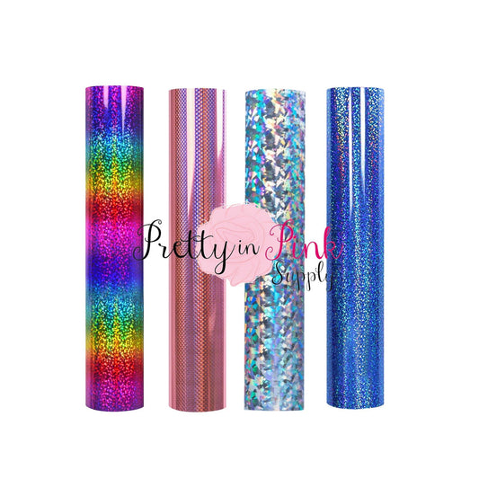 Lavender Holographic Sparkle Adhesive Vinyl Rolls By Craftables