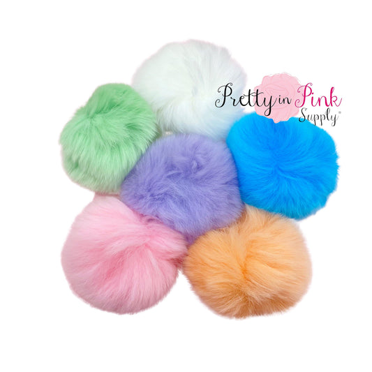 Long Haired Large Fur Ball  Pom Pom Puff – Pip Supply
