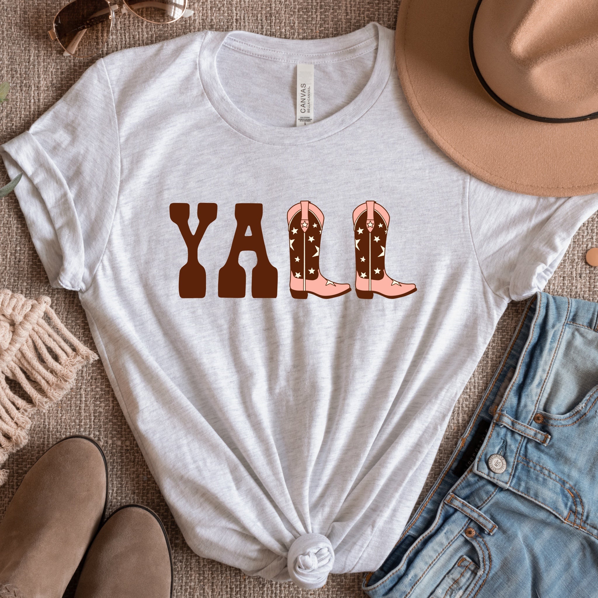 Cowgirl Iron On Transfers - Boots Y'all Sublimation and DTF Iron on ...