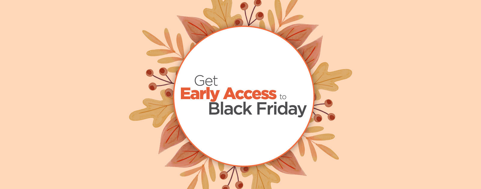 Get Early Access to Black Friday Deals
