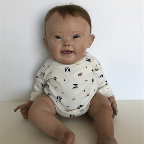 Paradise Galleries Down Syndrome Reborn Baby Doll - Noah [21 inch]