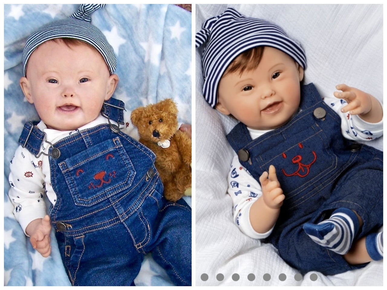 Paradise Galleries Down Syndrome Reborn Baby Doll - Noah [21 inch]