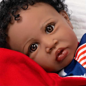 Paradise Galleries Black Reborn Doll 21 Boy Toddler Little Firecracker