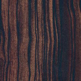 Quartered Macassar Ebony Finish