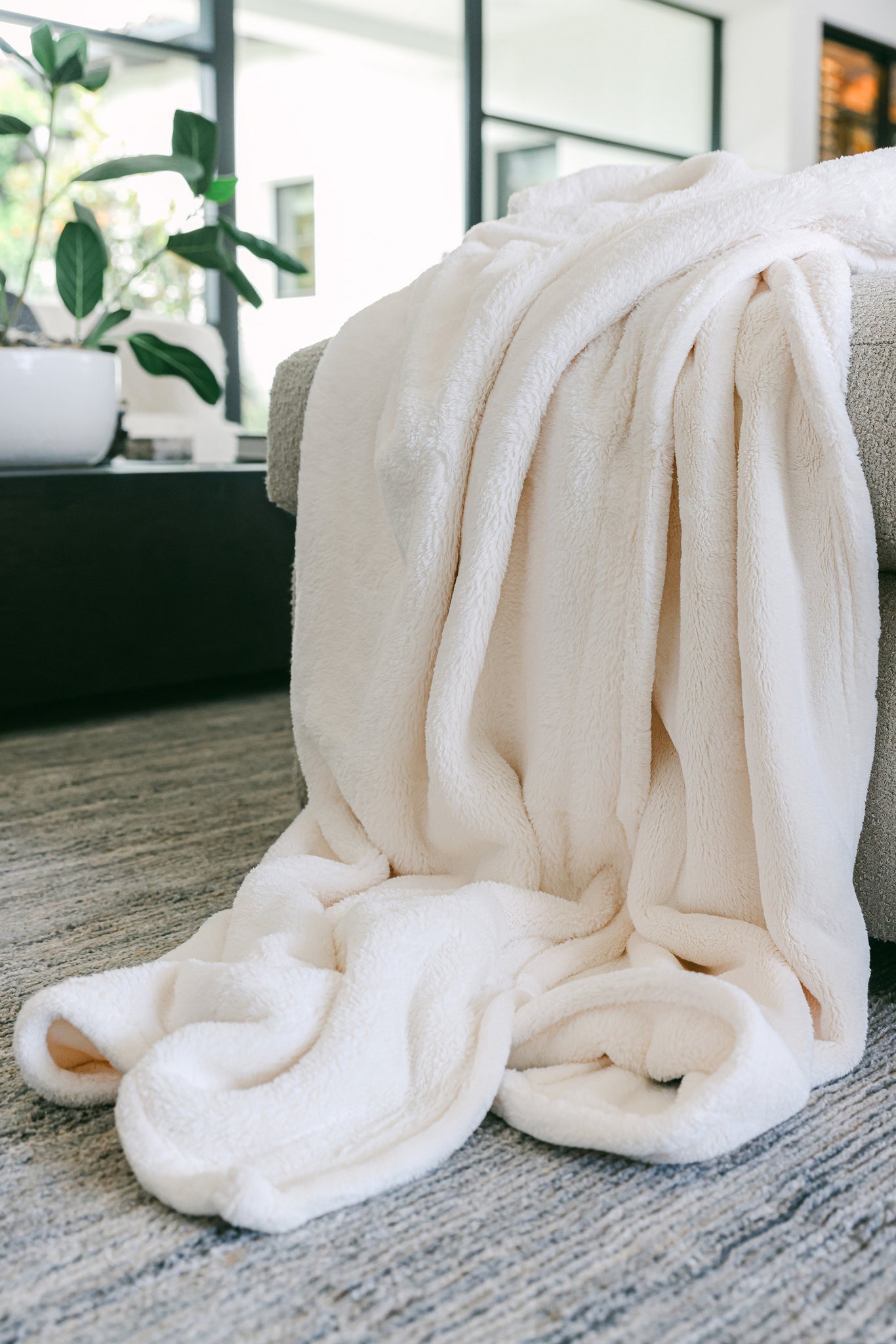 Cloud Blanket - an inviting, plush layer for the bed