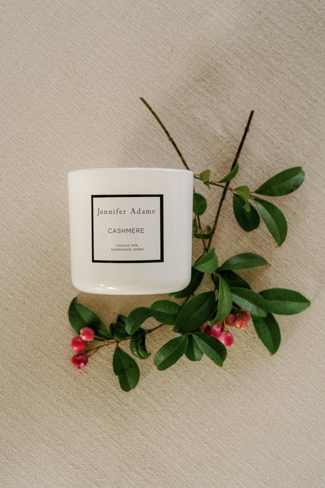 Candles in warm, welcoming scents
