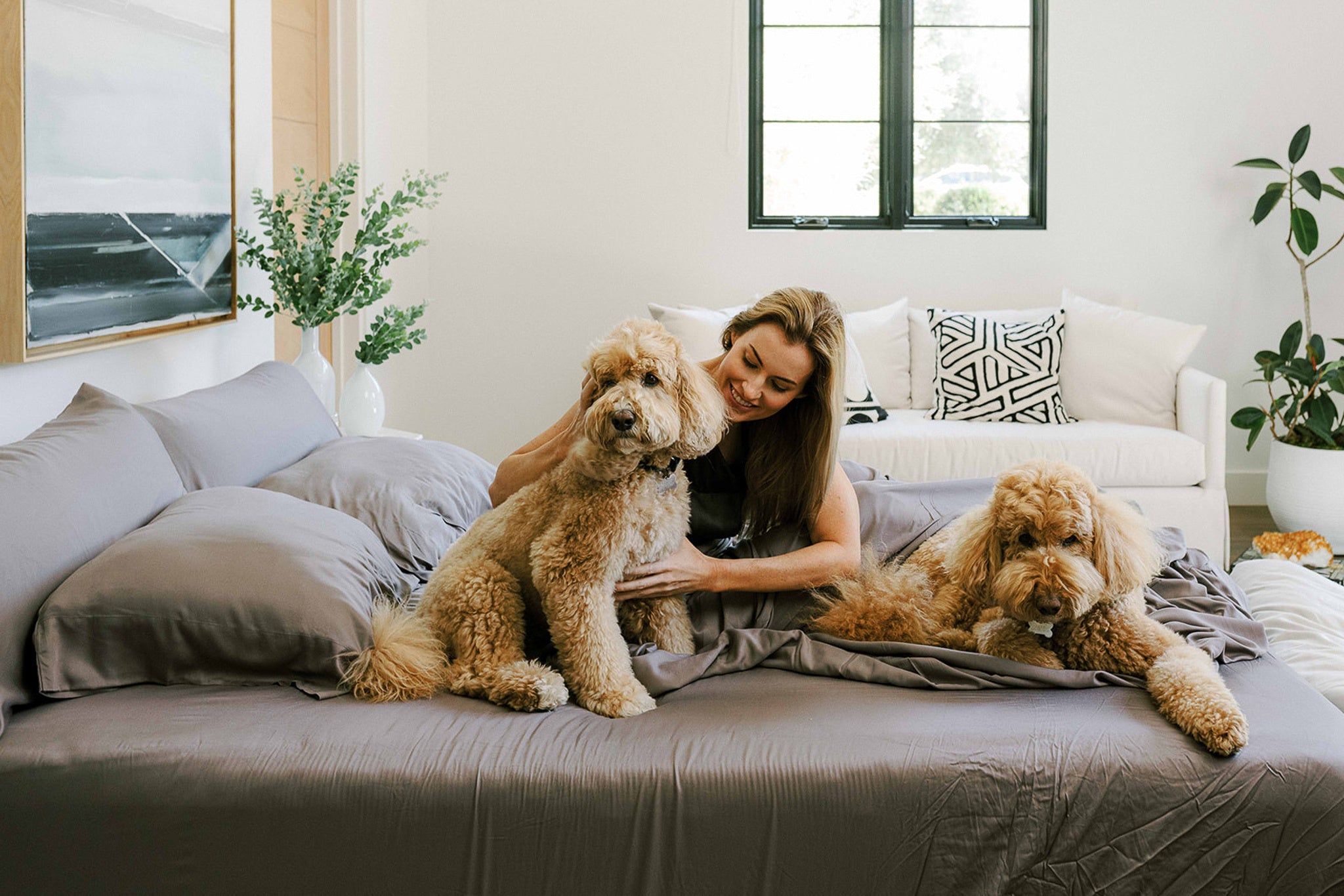 Create an organized and designated space for your pets