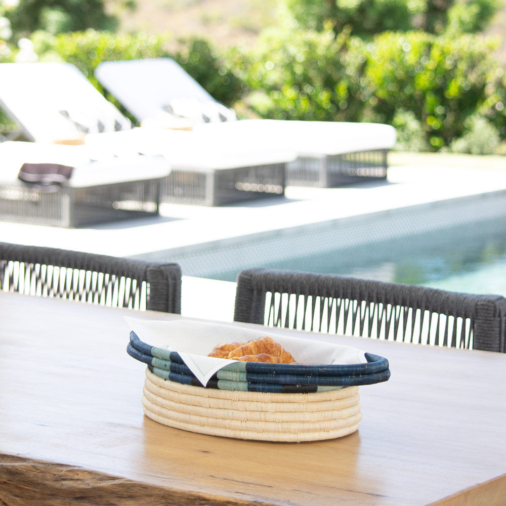 Cozy outdoor dining on a patio