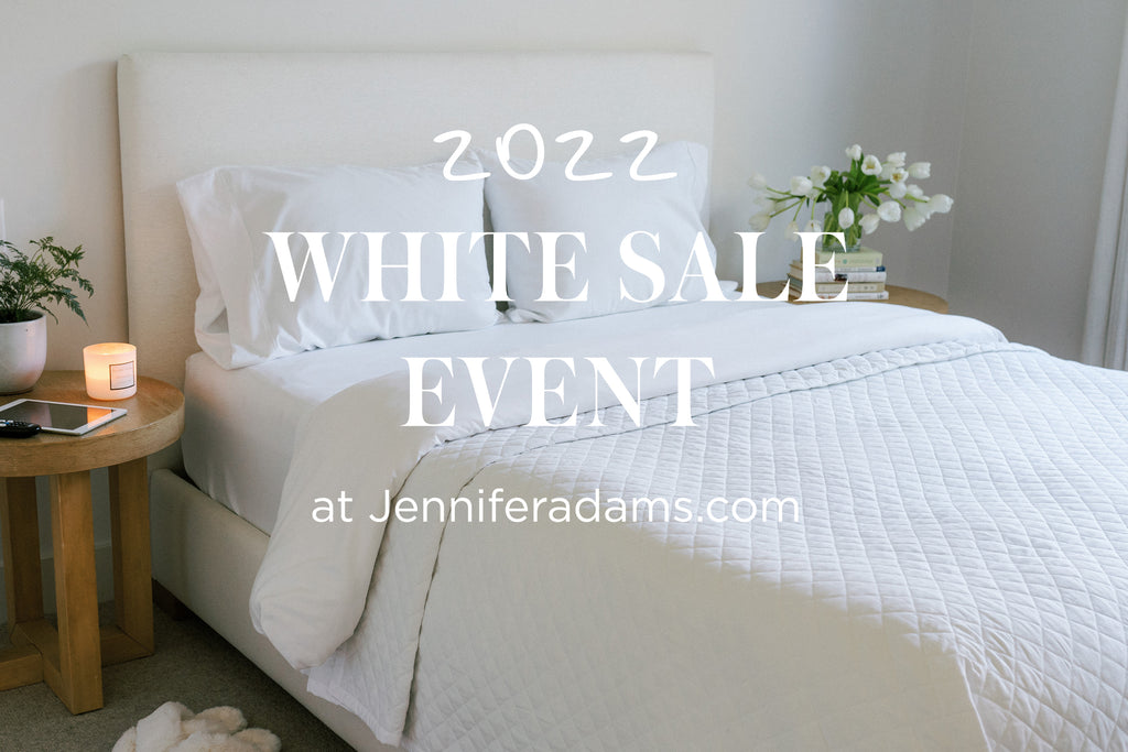 White Sale Event at Jennifer Adams.