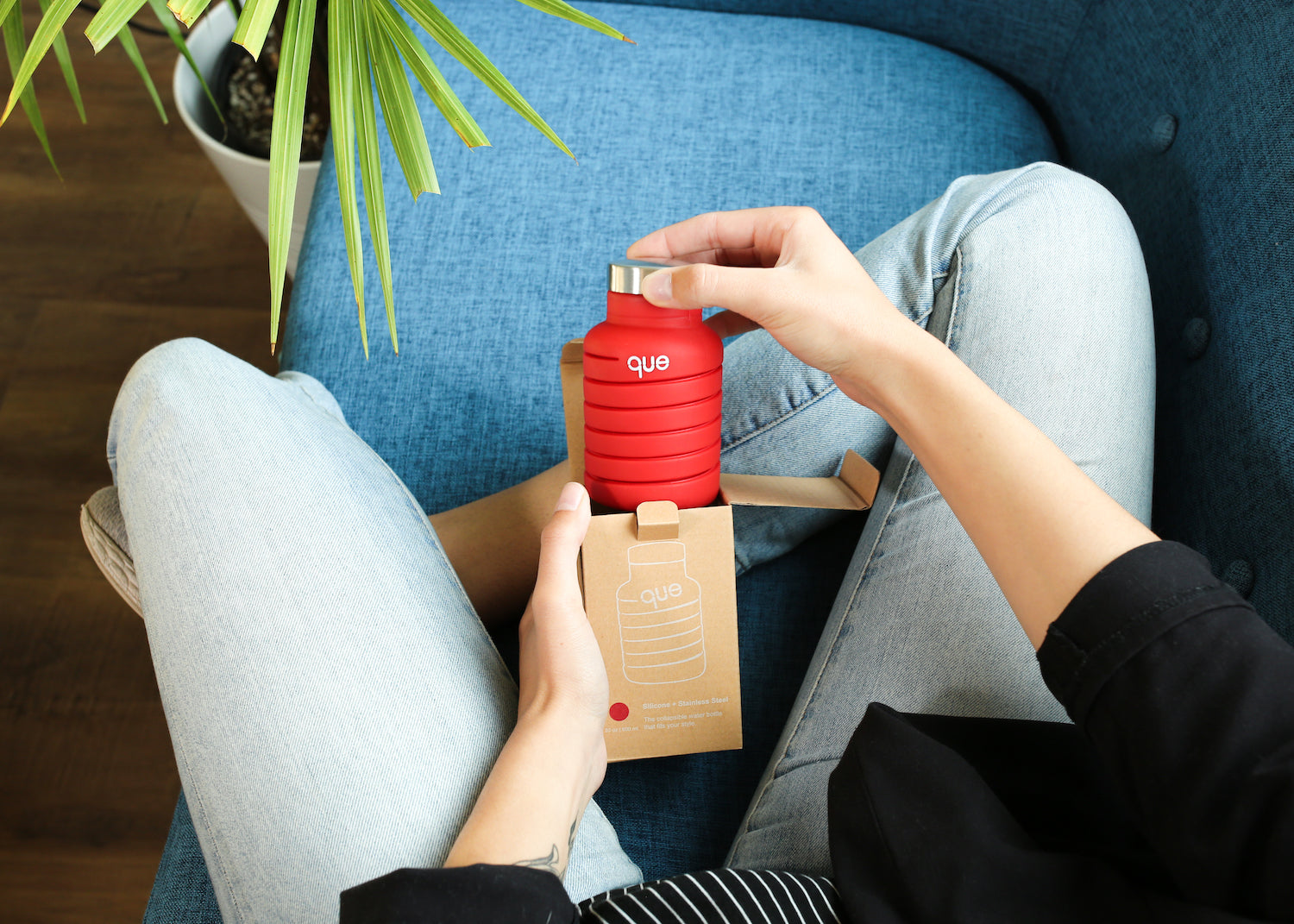 Que Collapsible Water Bottle – que Bottle