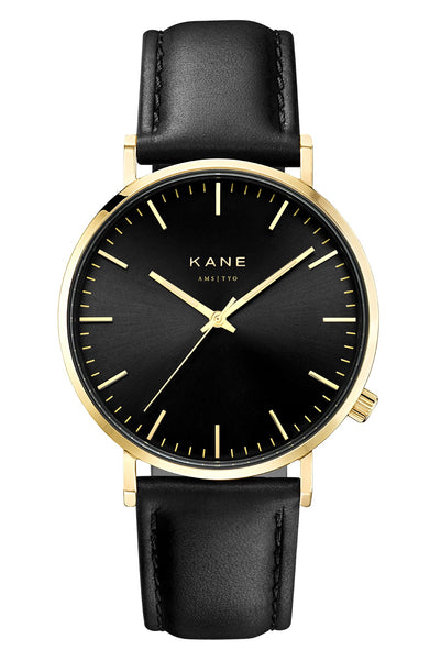 Minimalist Mens Watches by KANE® - Gold Club Black Mesh™ – KANE