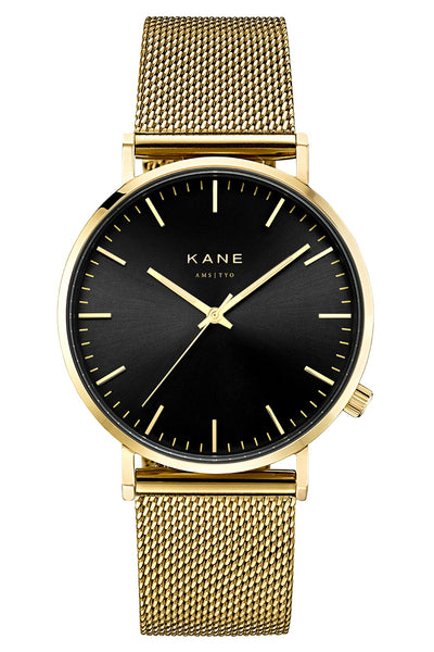 Minimalist Mens Watches by KANE® - Silver Steel Classic Black™ – KANE  Watches