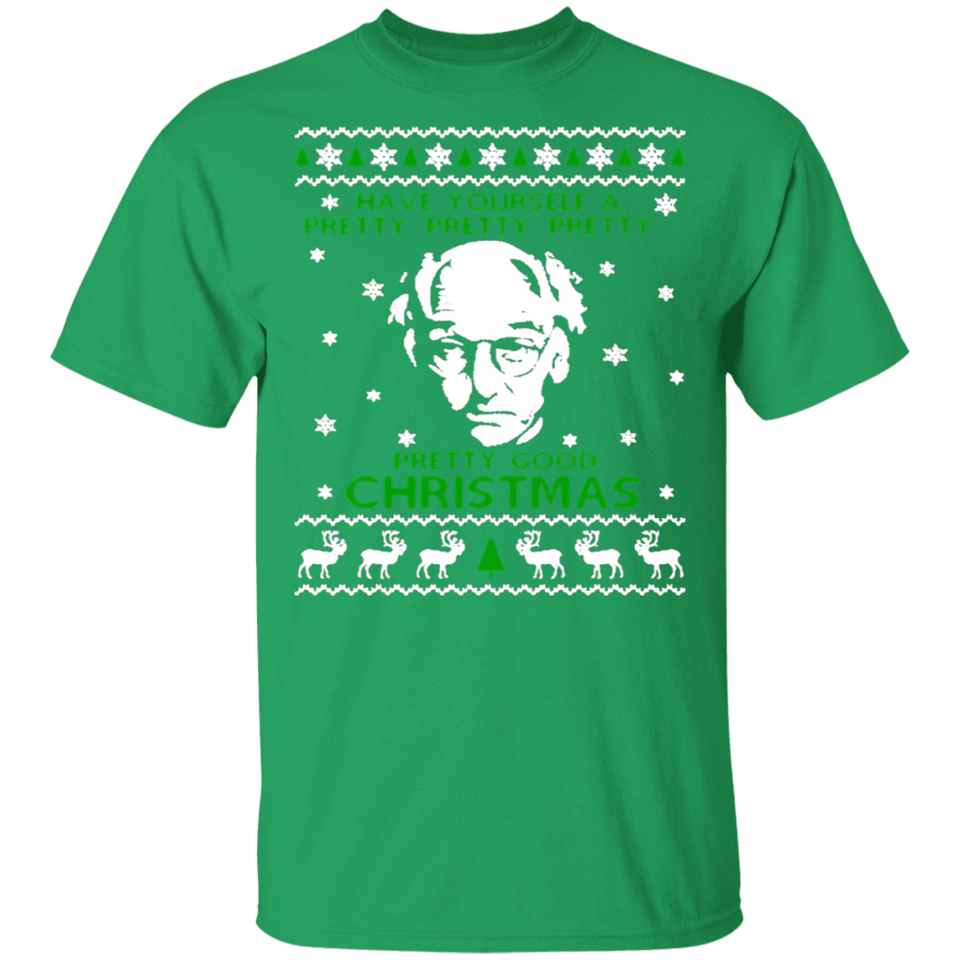 Larry-david Pretty Good Christmas Ugly Sweater Shirt - FrankyTee