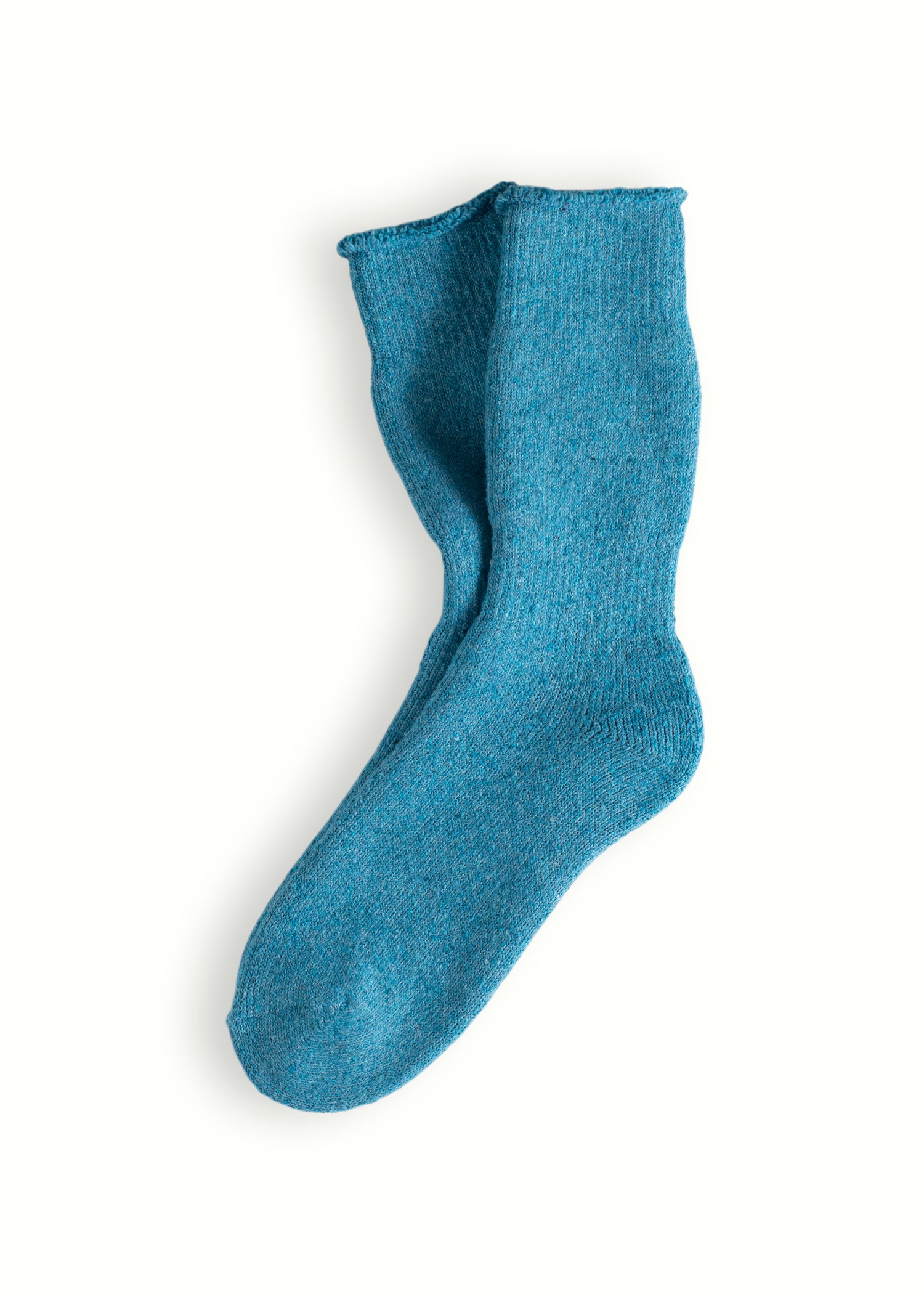 OUTDOOR COLLECTION Recycled Wool Turquoise Socks