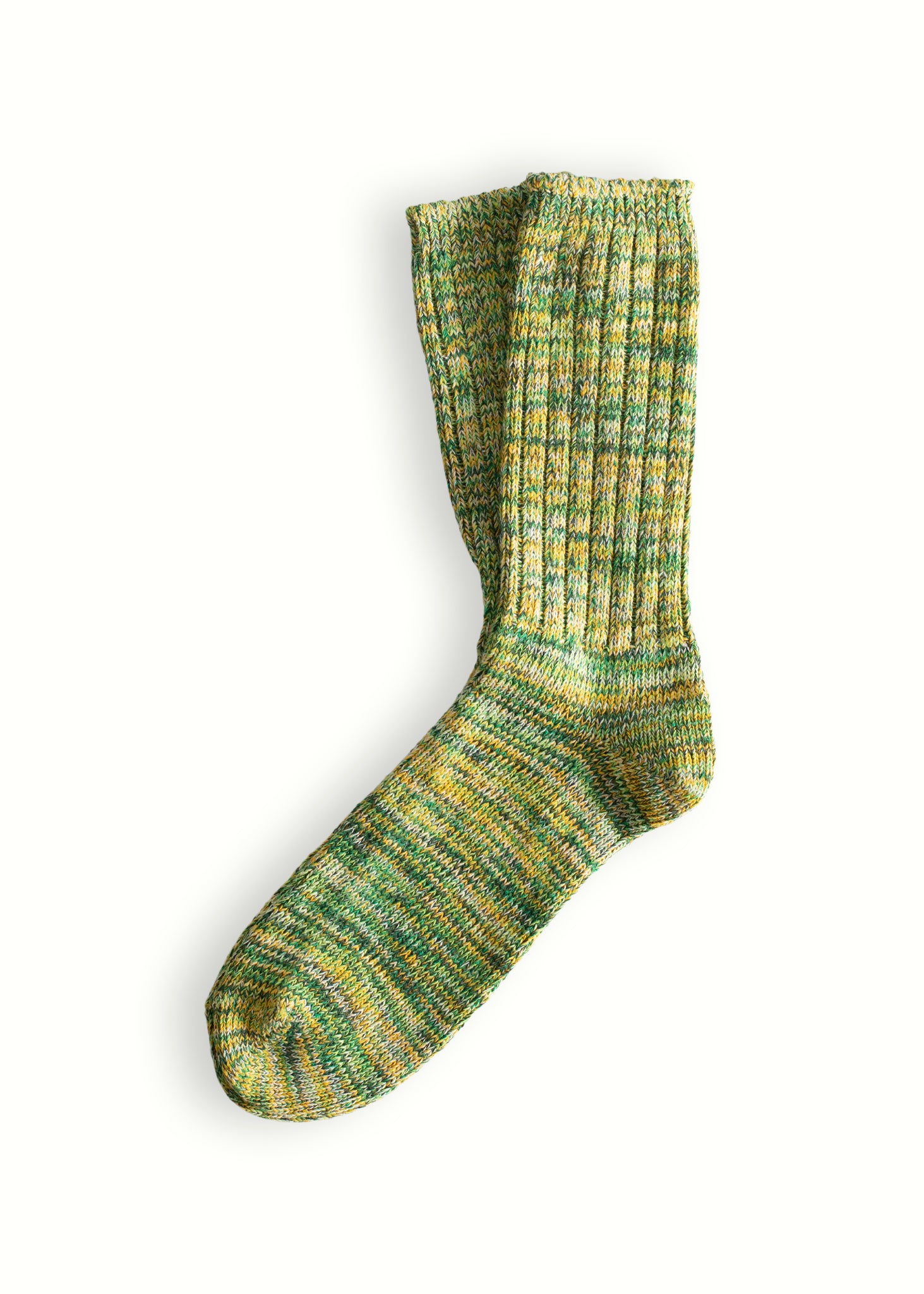 Archer Vog Socks - Yellow/Pink/Green, Colourblock sock