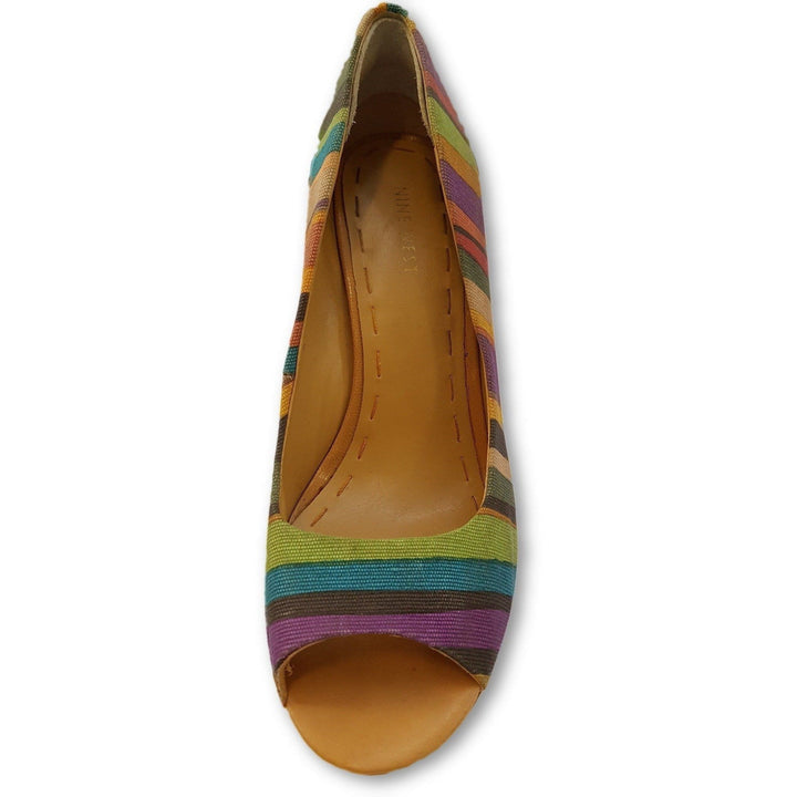 nine west multicolor shoes
