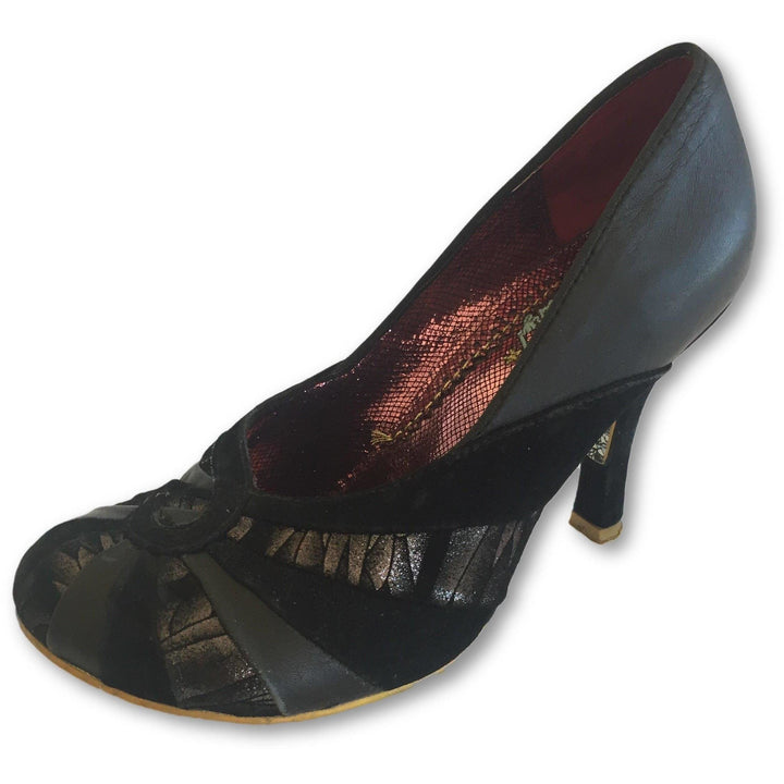 irregular choice black heels