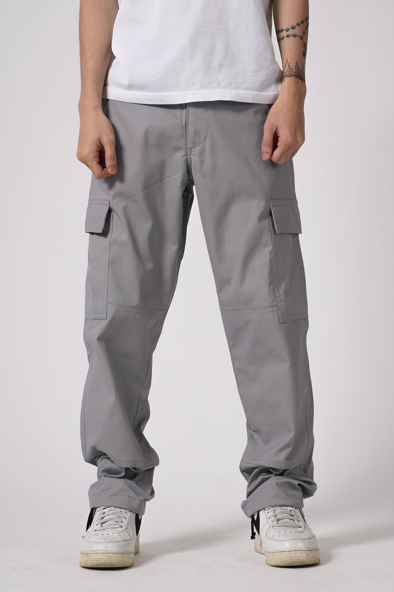 CLASSIC CARGO PANTS IN COOL GRAY – Haute Stuff Original