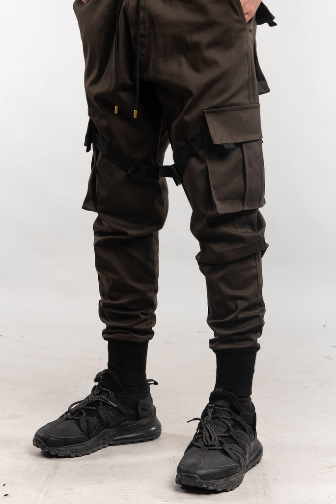cargo pants with straps