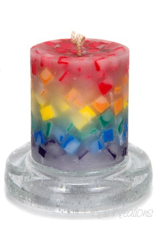 how to make chunk candles