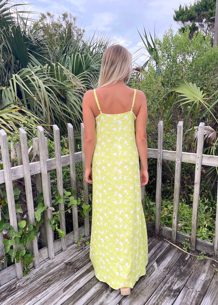 Lena Dress // Lime Jasmine