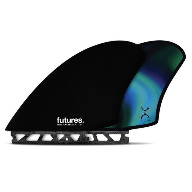 FUTURES FINS ROB MACHADO QUAD FIN SET - BLACK – Rob Machado Surfboards