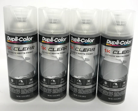 Dupli-Color 1KCM-2PACK Clear Coat Matte Finish - 12 oz Aerosol Can