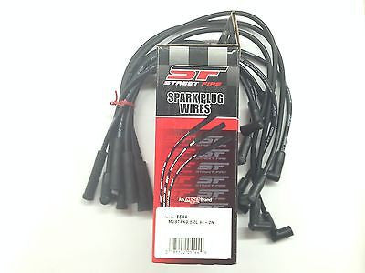 MSD 5543 Street-Fire Spark Plug Wire Set - Ford 289-302 Socket SBF