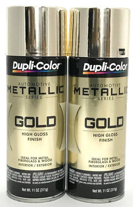 Duplicolor CS101-4 PACK Metallic Chrome Coating High Gloss Finish - 11 Oz  Can 26916331014