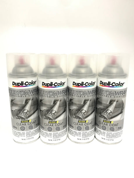 Duplicolor CWRC794 - 6 Pack Custom Wrap Removable Paint Carbon