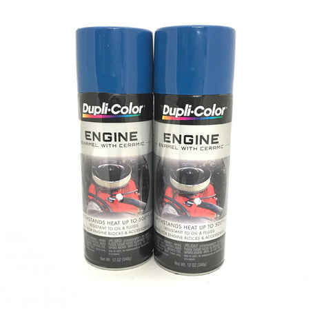 Duplicolor DE1601 - 3 Pack Engine Enamel Paint with Ceramic Ford