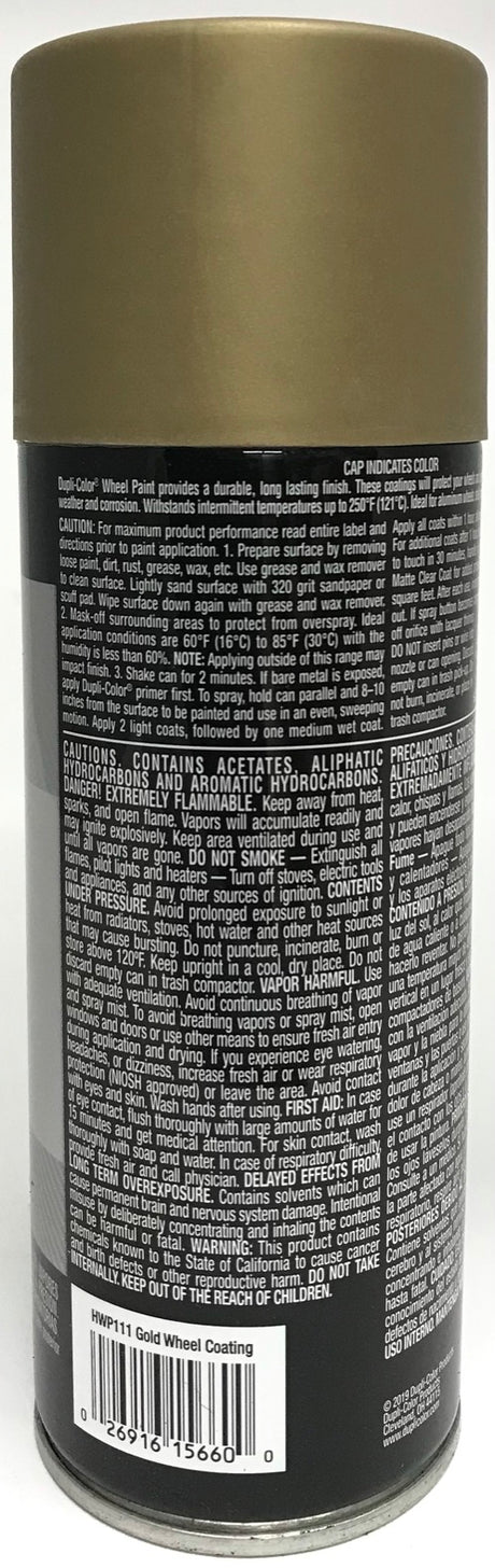 Duplicolor HWP102 - 6 Pack Wheel Coating Spray Paint Graphite - 12 oz –  Heintz Sales