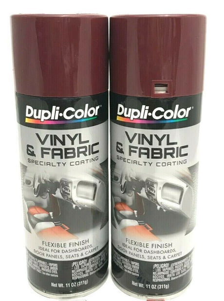 Duplicolor HVP100 - 3 Pack Vinyl & Fabric Spray Paint Red - 11 oz – Heintz  Sales