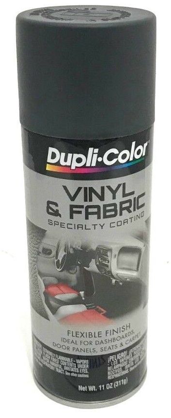 Duplicolor HVP103-2pack Vinyl & Fabric Spray High Performance Silver-11 Oz.  Aerosol Can