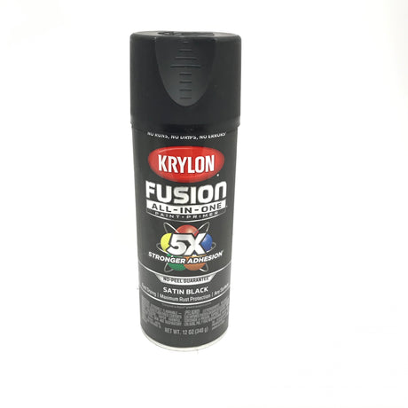 KRYLON 2732-4 PACK SATIN BLACK All-In-One Fusion Paint & Primer - No-P –  Heintz Sales