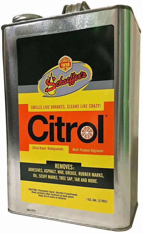 Schaeffer's Citrol 266 16oz MultiPurpose Degreaser Cleaner + 5 Microfiber  Cloths