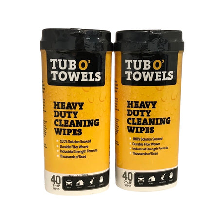 Tub O' Towels TW40-SS - 6-Pack Stainless Steel Wipes – Heintz Sales