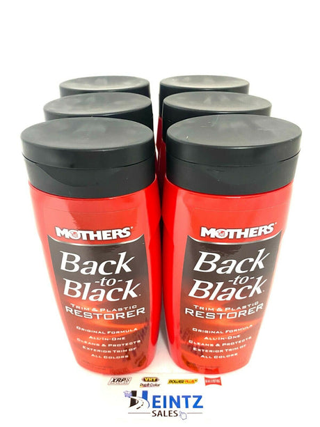  Mothers 06110 Back-to-Black Trim & Plastic Restorer Aerosol, 10  oz. : Automotive