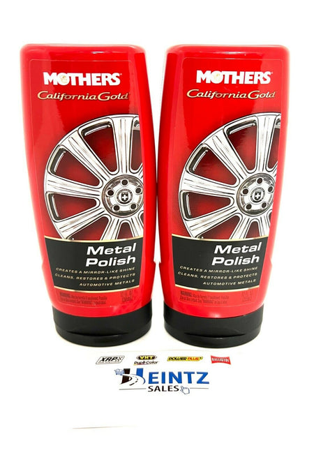 MOTHERS 05101 Mag & Aluminum Polish 2 PACK - Shines & Protects