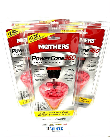 MOTHERS POWERBALL MINI Metal Polishing Tool w/ Extension 05141