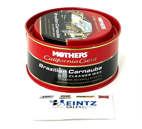 MOTHERS 05500 California Gold Brazilian Carnauba Cleaner Wax 6 PACK - –  Heintz Sales