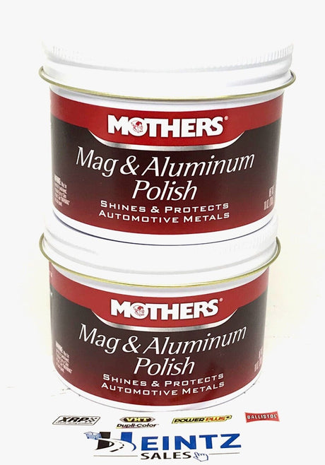 Mothers 05101-12 Mag & Aluminum Polish - 10 oz., (Pack of 12)