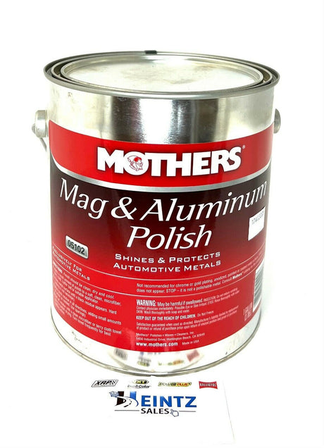 MOTHERS 05101 Mag & Aluminum Polish 2 PACK - Shines & Protects - Brass –  Heintz Sales