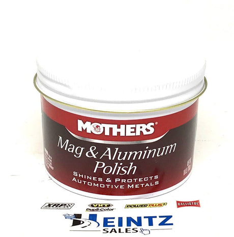 MOTHERS 05100 + Applicator Pads -Mag & Aluminum Polish Shines, Polishes,  Waxes